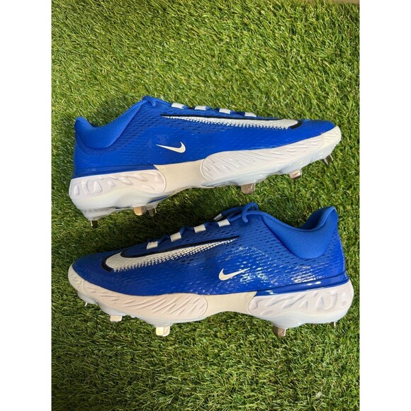 Nike Alpha Huarache Elite 4 Metal Baseball Cleats Blue Mens 12.5 FN7222-400 NEW main image 4